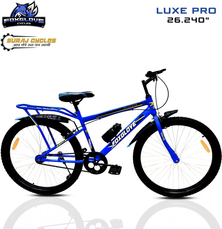FOXGLOVE F LUXE 26 INCHES CYCLE FOR AGE 10 PLUS YEARS 95% ASSEMBLED 26 T (inch) BMX Cycle(Single Speed, Red, Rigid)