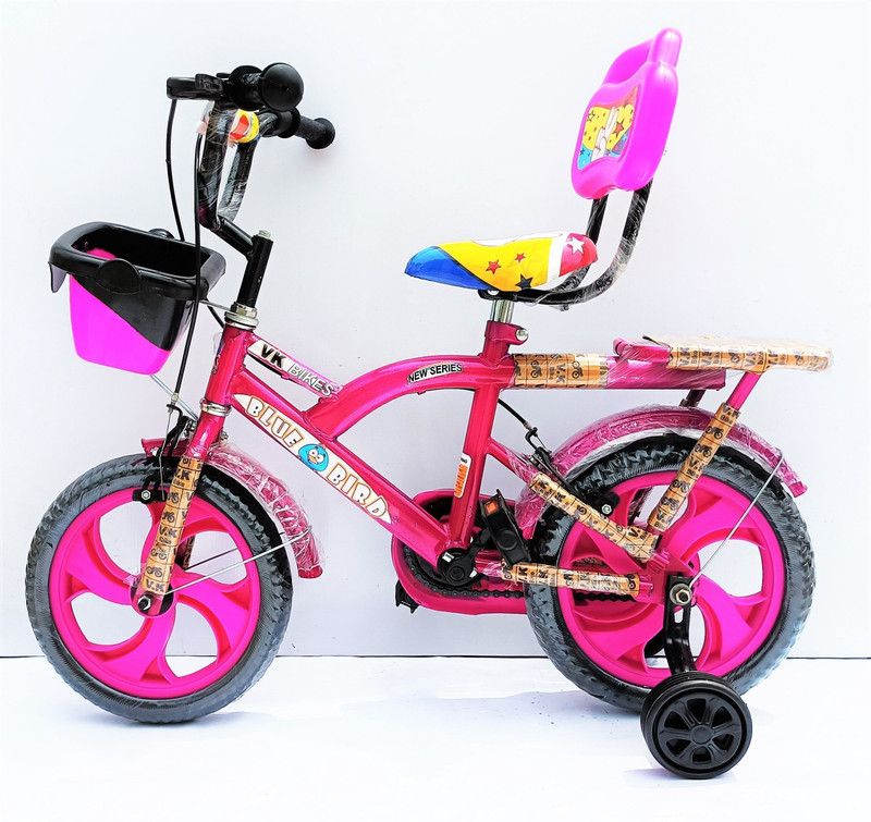 xaipro rides 14T ROCKY COLOUR PINK (85% ASSEMBLED) 14 T (inch) BMX Cycle(Single Speed, Pink, Rigid)