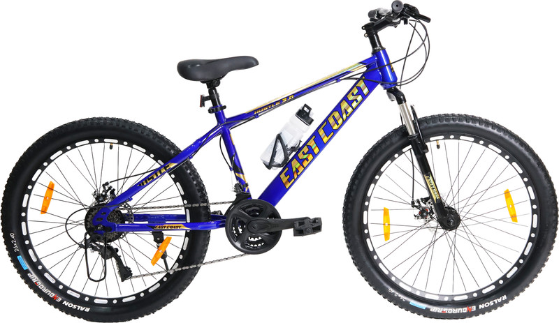 EAST COAST HUSTLE 21 SPEED 26T Mountain Cycle 26 T (inch) Mountain Cycle(21 Gear, White, Only Front Suspension)
