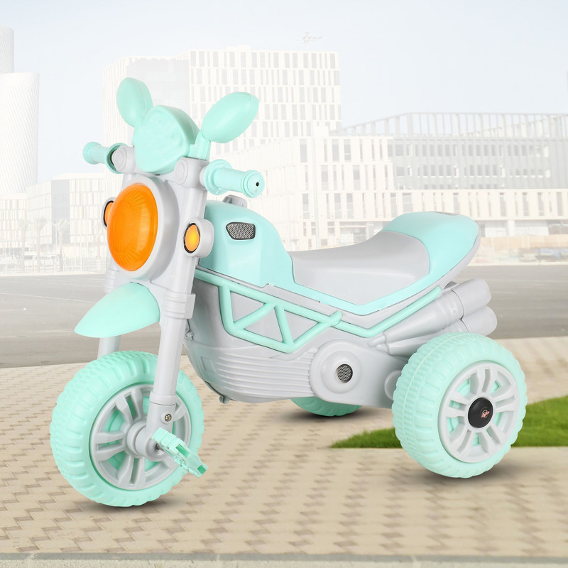 Xaipro PRIMIUM TRICYCLE SEAGREEN FOR KIDS 2 TO 3 YEAR KIDS 10 T (inch) BMX Cycle(Single Speed, Blue, Rigid)