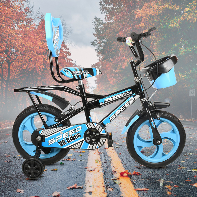 ABC AMOL BICYCLE COMPONENTS Premium Quality Double Gaddi For Kids, 14 T (inch) Road Cycle(Single Speed, Pink, Rigid)