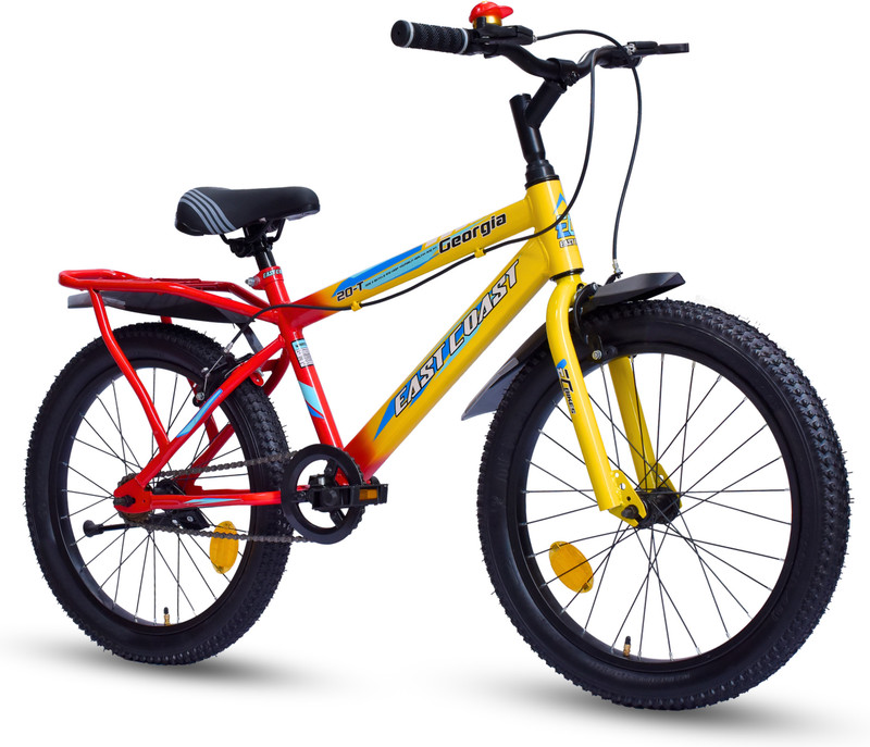 EAST COAST Geogia Kids cycle with Inbuilt carrier 20 T (inch) Road Cycle(Single Speed, Multicolor, Rigid)