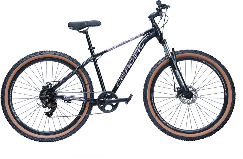 CRADIAC HUSTLER X7 21 SPEED|FRONT SUSPENSION|DUAL DISC BRAKE|shimano gears 29 T (inch) Mountain Cycle(21 Gear, Grey, Only Front Suspension)