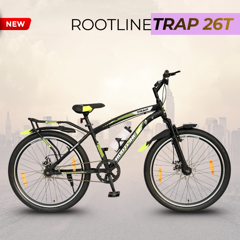 AVON Ivory 26T 26 T (inch) Mountain Cycle(Single Speed, Black, Pink, Only Front Suspension)