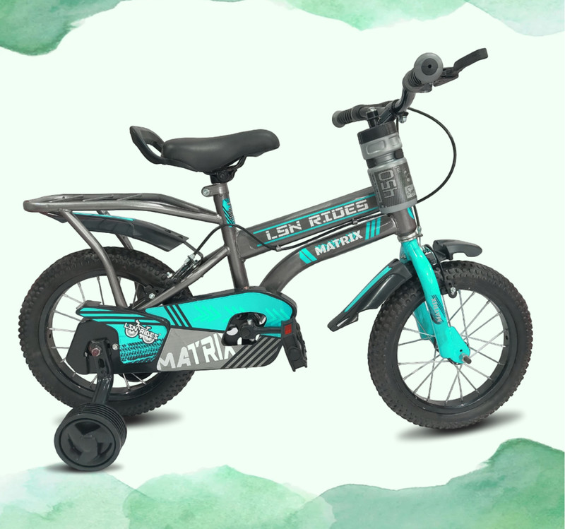 Lsn rides 14T MATRIX M-RIM WITH BOTTLE BICYCLE FOR KIDS 14 T (inch) BMX Cycle(Single Speed, Red, Rigid)
