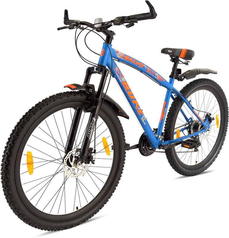 AVON Buke Salvo 29T MTB |29Inch Wheel|18.5Inch Steel frame 29 T (inch) Road Cycle(7 Gear, Blue, Rigid)