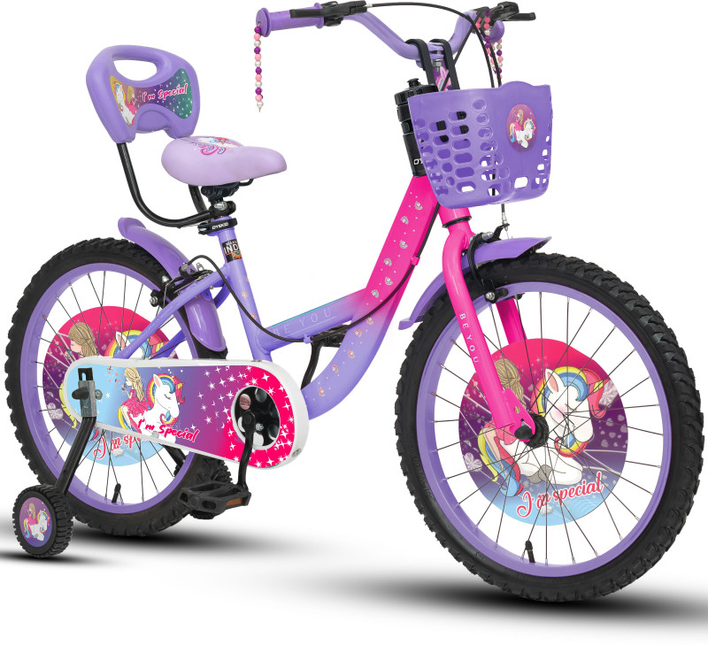 Oyekid BE-YOU 20 T (inch) Recreation Cycle(Single Speed, Pink, Purple, Rigid)