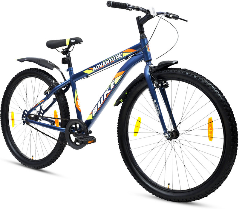 AVON ADVENTURE 27.5T MTB Cycle for Men with V Brake 85% Pre Fitted Attractive Design 27.5 T (inch) Hybrid Cycle/City Bike(Single Speed, Blue, Rigid)