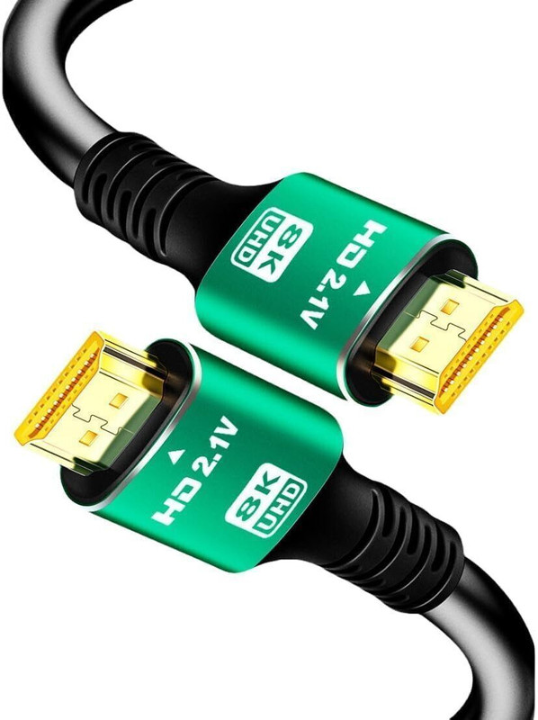 Tobo HDMI Cable 20 m Metal 8K HDMI Cable 48Gbps Ultra High Speed HDMI Cord, Support 4K@120Hz 8K@60Hz, Dynamic HDR,eARC Compatible with Dolby Vision Atmos TV Xbox Series X PS5 TD-1152CC (20M)(Compatible with Laptop, Computer, PC, Desktop, Projector, Black, One Cable)