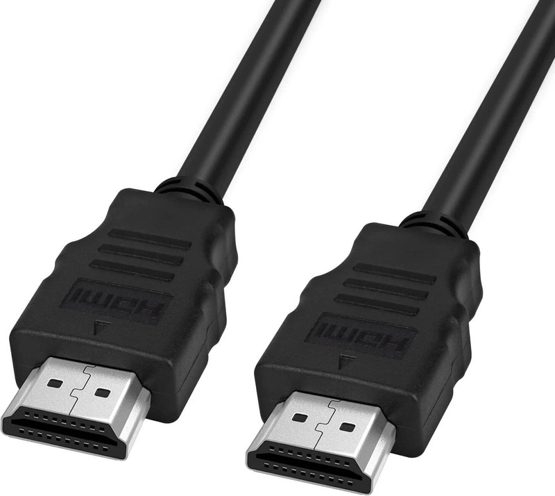 Saba HDMI Cable 1.5 m HDMI Cable Supports 3D 4K(Compatible with Computer, TV, laptop, Projector, Set Box, Gaming, Black)