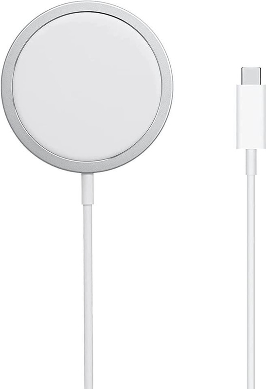 i MagSafe Wireless Charger Magnetic Charging Cable 2.22 A 1 m OFC Fast and Secure Charging(Compatible with for Apple Devices Charging Pad, White, One Cable)