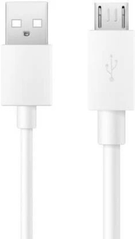 SharpDart Micro USB Cable 3 A 1 m USB Micro Cable V2.0(Compatible with Redmi,Realme,OPPO,SAM,Vivo,Nokia,Infinix,Mobistar, White, One Cable)