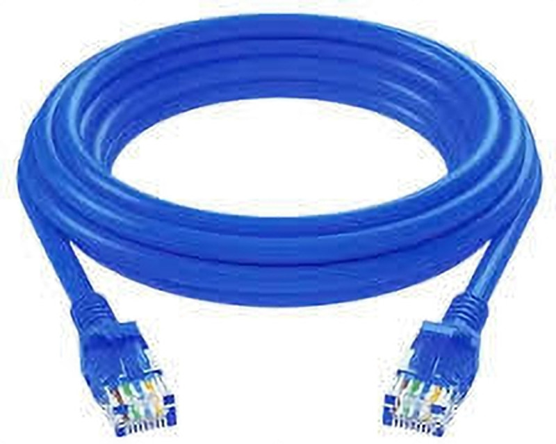 Valmox Patch Cable 1.5 m LAN CABLE 1MTR(Compatible with SWITCH, INTERNET, GAMING, CAMERA, Blue)