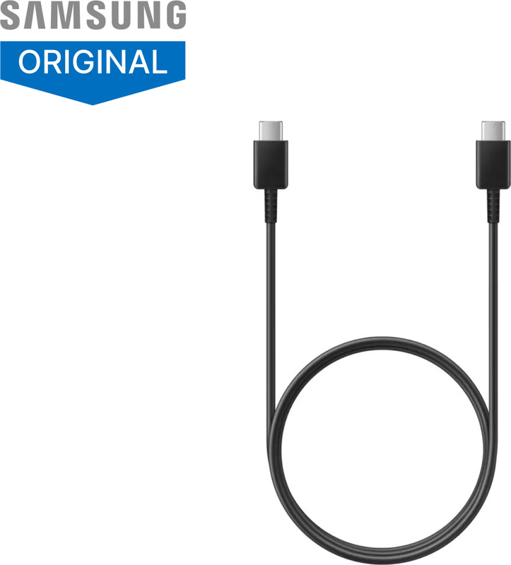 Samsung Type C 2 A 1 m EP-DA705BBEGIN(Compatible with Smartphones (All Type C), Black)