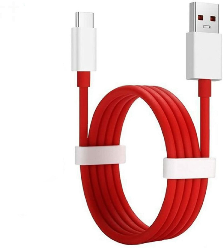Releena USB Type C Cable 1 m 33w type c cable fast charging cable support dash/Vooc/Supervooc/Warp/Flash/Turbo(Compatible with redmi, oppo, vivo, Samsung, oneplus, realme, All devices with Type C port, Red, One Cable)