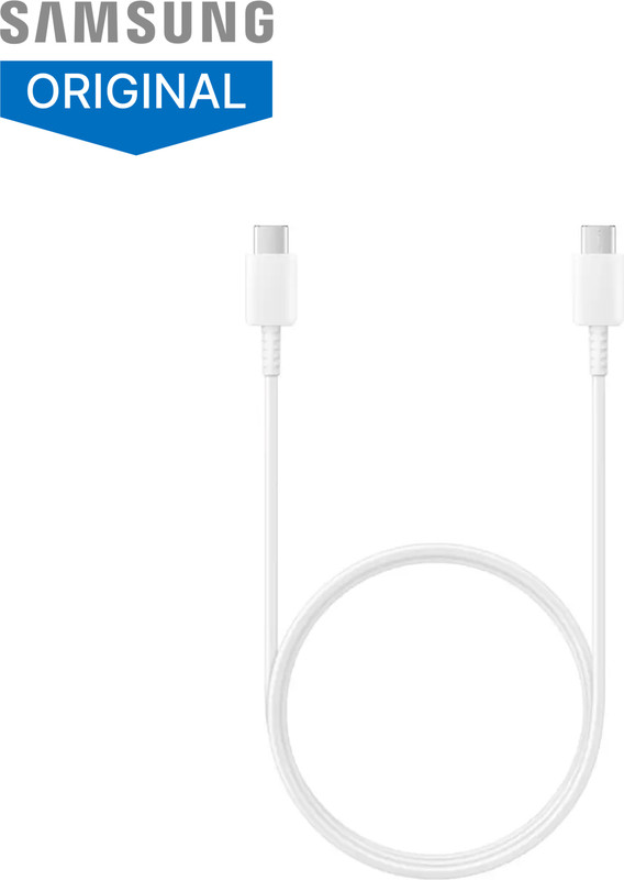 Samsung USB Type C Cable 2 A 1 m EP-DA705BWEGIN(Compatible with Android Phones, Tablets, Power Banks, White)