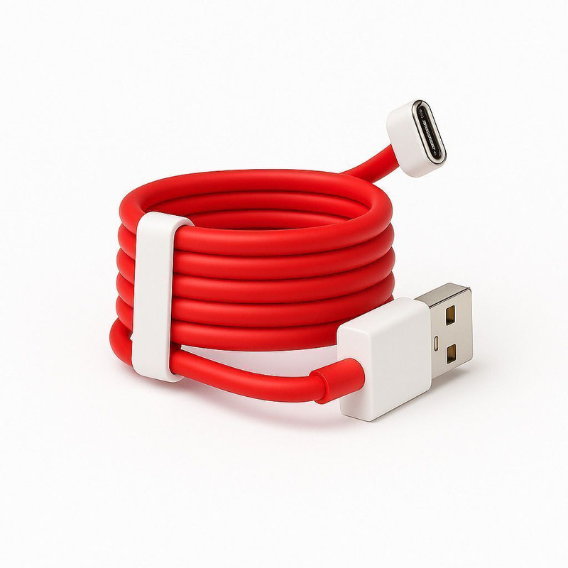 OnePlus USB Type C Cable 1 m ONE512(Compatible with ONEPLUS, Red)