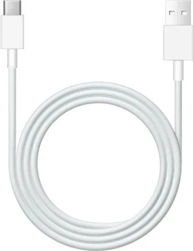 vivo USB Type C Cable 4 A 1.2 m Copper 4A FlashCharge(Compatible with T1,Y100,V27, X90,Y200, V29, X70 Pro,V23,T2x,V21, White, One Cable)