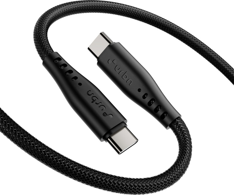URBN Type C 1.5 m UPC260(Compatible with Charging & Data Transfer, Black)
