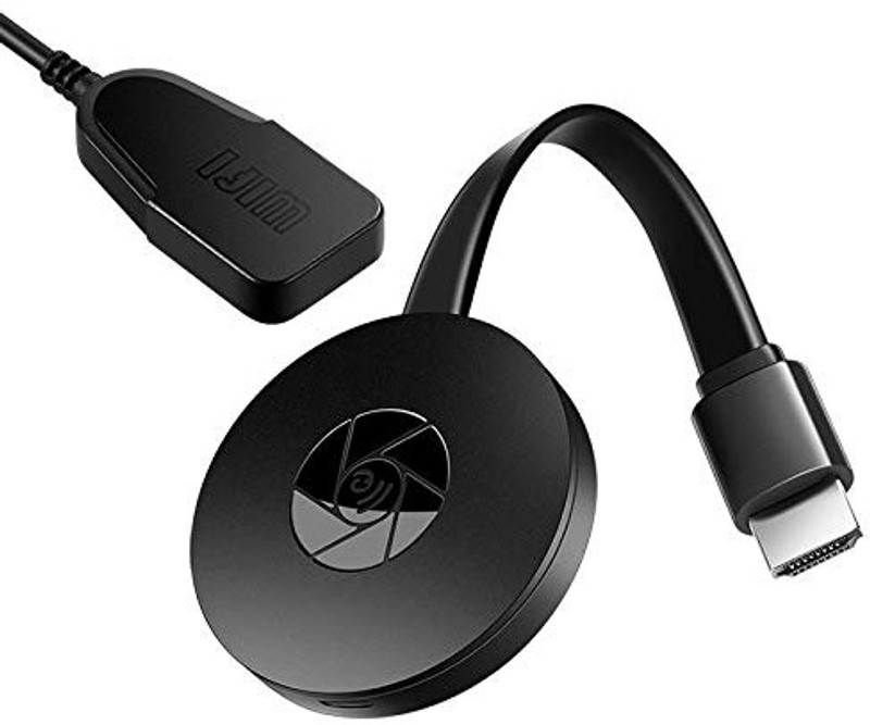 MARS WiFi Wireless Display Dongle for Miracast, Screen Mirroring, Airplay, 3.6 Mbps Data Card ,Calls not Supported(Black)