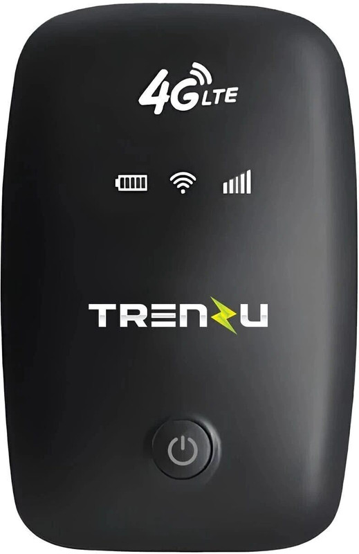Trenzu WiFi Dongle | 150Mbps Portable Hotspot |Internet dongle | Universal SIM Support 150 Mbps Data Card ,Calls not Supported(Black)