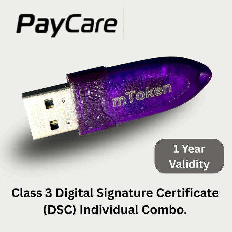 PayCare Digital Signature Certificate 150 Mbps Data Card with Call Support(Purple)