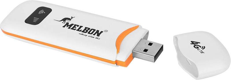 Melbon Gamesir 4G Dongle Wireless Speedy 4G Fast Connectivity Dongle Laptop Accessory 3.1 Mbps Data Card ,Calls not Supported(White)