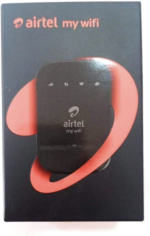TOPRONICS AMF311 4G WIFI modem Router Hotspot 2300mAh 1 year warranty airtel logo 150 Mbps Data Card ,Calls not Supported(Black)