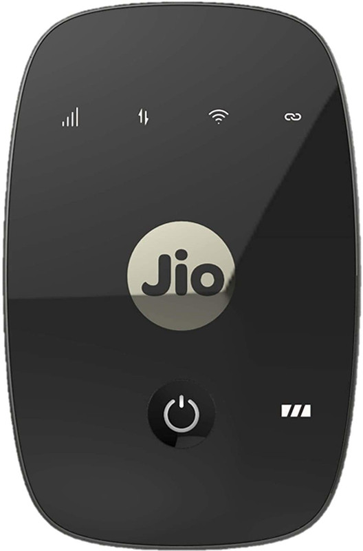 RAKSHIT Electronics Jiofi4g Router 4G Hotspot Portable WiFi Data Device Hotspot 4G LTE 4G 150 Mbps 4G Router (Black, NA)
