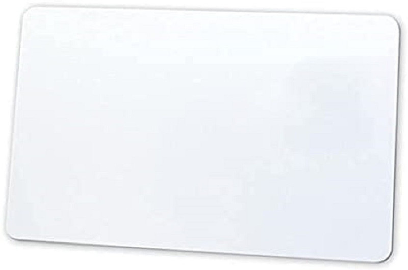 linqs NFC PVC Card Matte Finish (Set Of 10) | NXP NTAG213 Chip | White - ID Card 150 Mbps Data Card ,Calls not Supported(White)