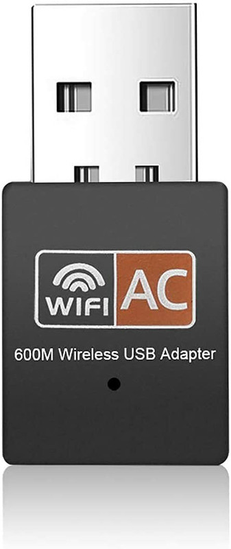 Kiana Dual Band Wireless Internet USB 5G WiFi 300 Mbps Data Card ,Calls not Supported(Black)
