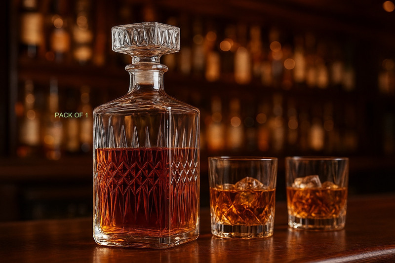 SHIVAL A-DECENTRRAO Decanter(Glass, 1000 oz)