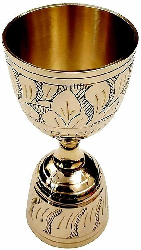 Indian Elements5 PMB Cocktail, Mocktail Decanter(Brass, 2.02 oz)