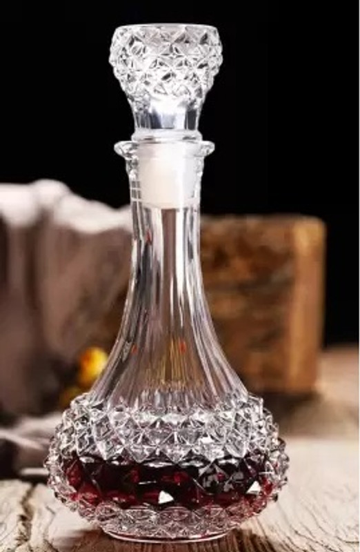 TRILOKNKS Decanter (Glass, 3.75 oz) Decanter(Glass, 3.75 oz)