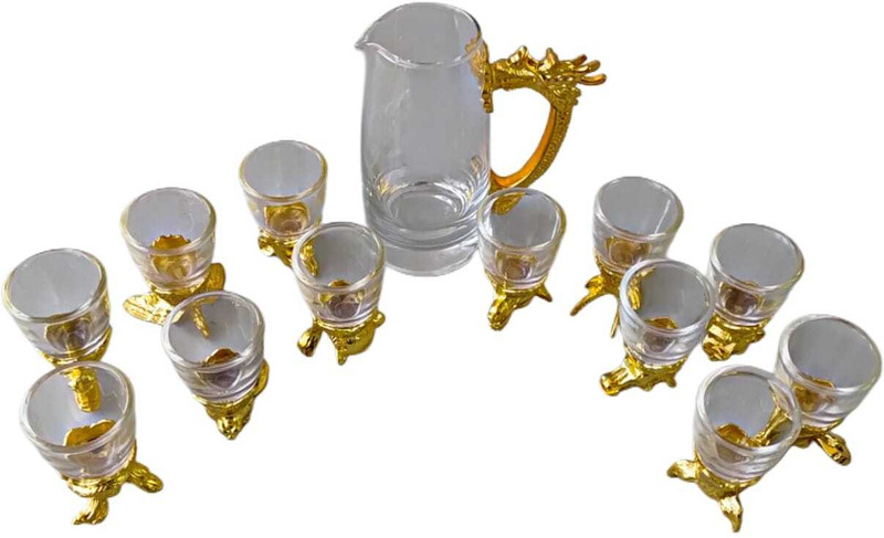 Priceless Deals All Zodiac Sign Whisky Decanter & Tumbler Set Serving, Perfect for Parties Whiskey Decanter(Glass, 1.5 oz)
