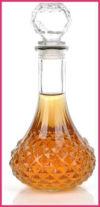 Zashvi UNIQUE DECAK WHISKEY Decanter(Glass, 1000 oz)