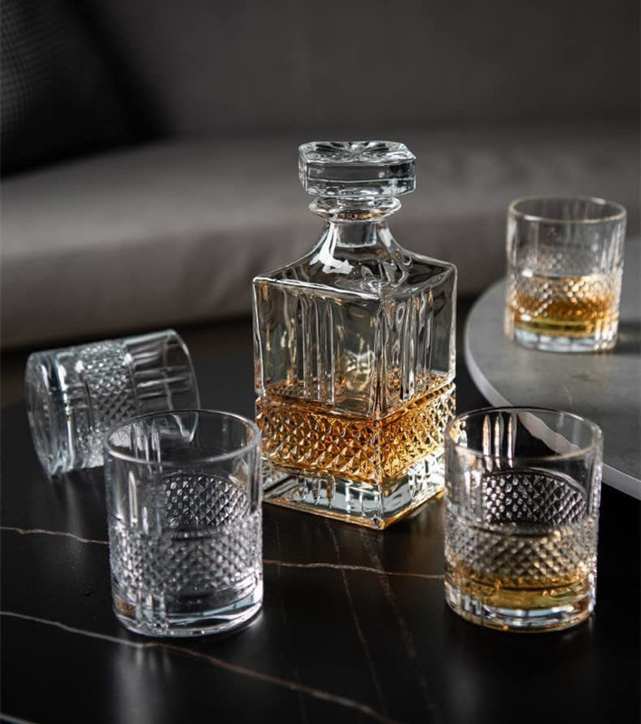MairaTrends Origanal Decanter Set Decanter(Glass, 1000 oz)