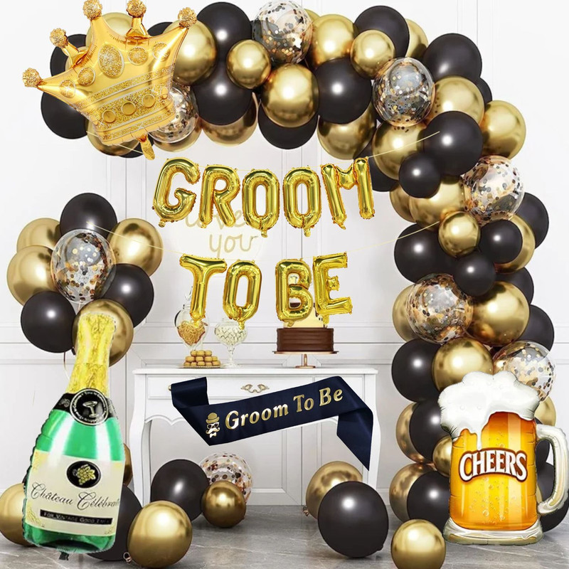 Svarupam Trecon Multicolore groom to be decoration kit