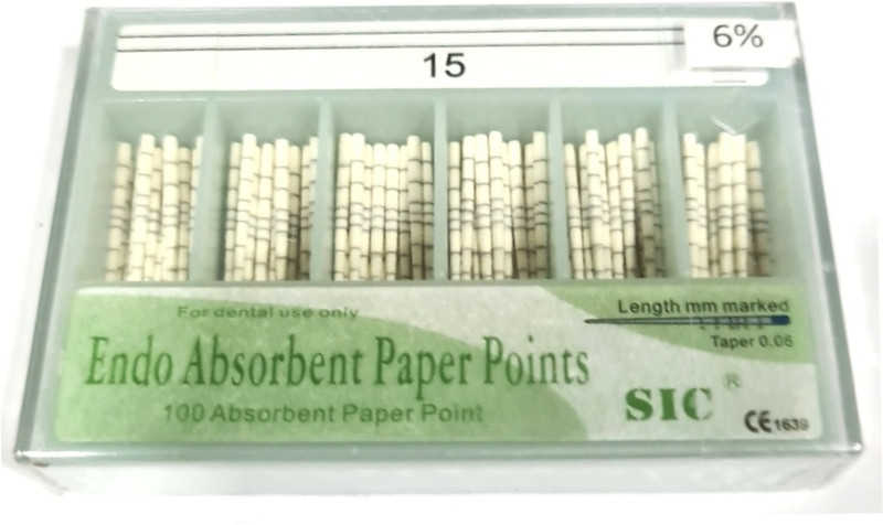 PRAKDENT Dental Endo Absorbent Paper Point (15#-6%) Dental Elevator