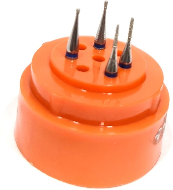 PRAKDENT Dental Preci Dent Diamond Solution Micromotor Burs FG-08 4pc Dental Elevator
