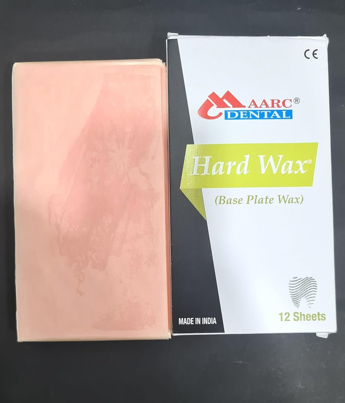 PRAKDENT Dental HardWax 12 Sheets / no Dental Elevator