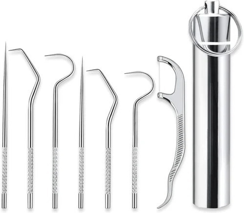 HomiHost 7 in 1 Toothpick set(9.65 cm)