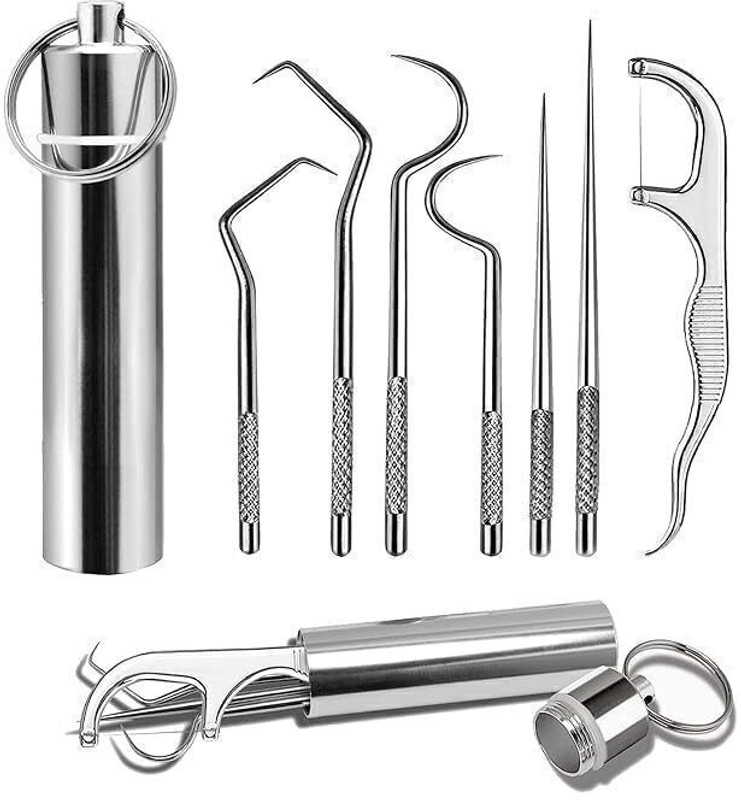 PRATYADH 7 in 1 Teeth Cleaning Tool(8 cm)