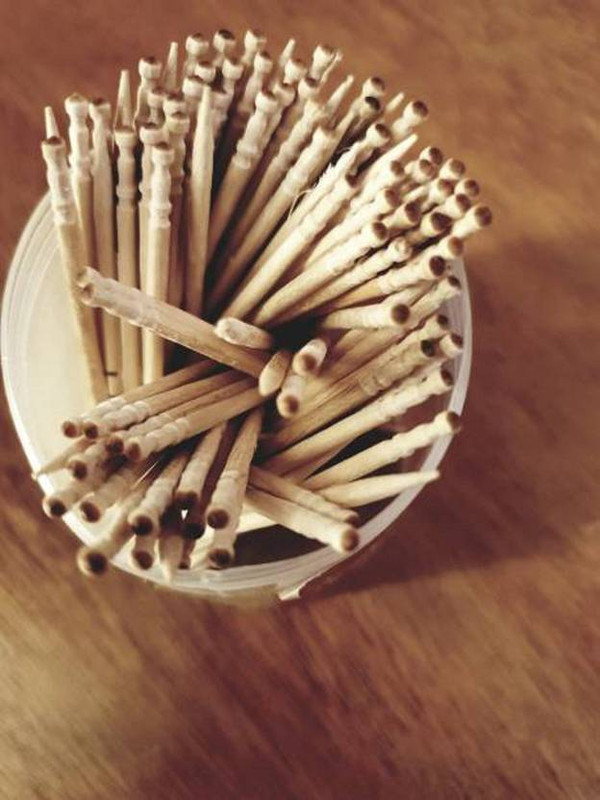 cezliar Wooden Toothpicks 250 Sticks (6.5 cm, Pack of 1)(15 cm)