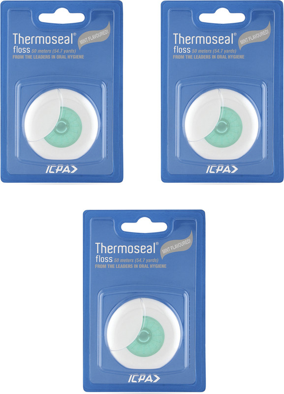 ICPA Thermoseal Dental Floss , Waxed Dental floss(11 cm, Pack of 2)