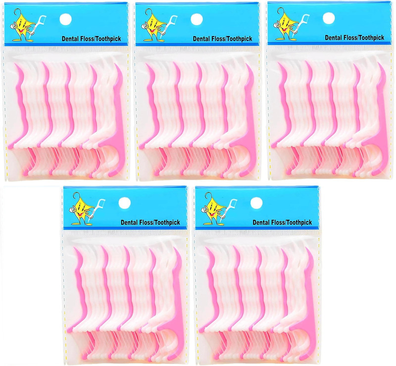 Randal Dental Tooth Pick, Flossers Cleaners, Oral Dental Tooth Cleaning Tool(1.6 cm, Pack of 100)