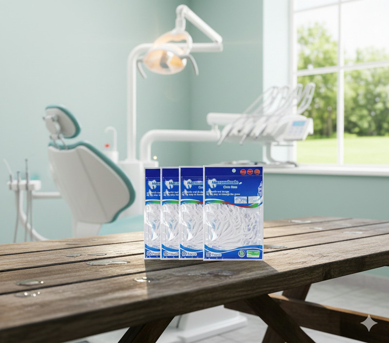 SellNest Tooth Cleaning Dental Floss Pack-3(150Psc)DNT65(7 cm, Pack of 3)