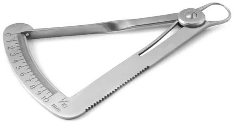 Nexus Medodent Metal Gauge (PACK OF 1PC) Surgical Plier(Steel)
