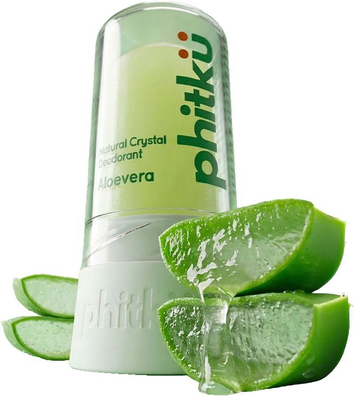 Phitku Alum Aloe Roll On | Natural Deodorant Men & Women | Long Odor Control Deodorant Roll-on - For Men & Women(100 g)
