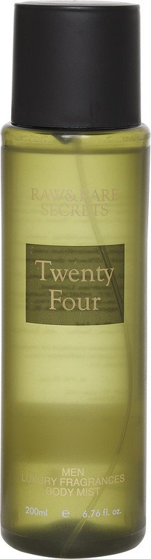 Raw&Rare Secrets Twenty Four Body Mist - For Men(200 ml)